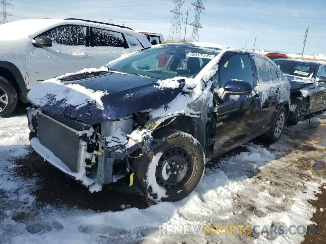 1 Фотография поврежденного автомобиля JTDBCMFE7PJ008756 TOYOTA COROLLA 2023