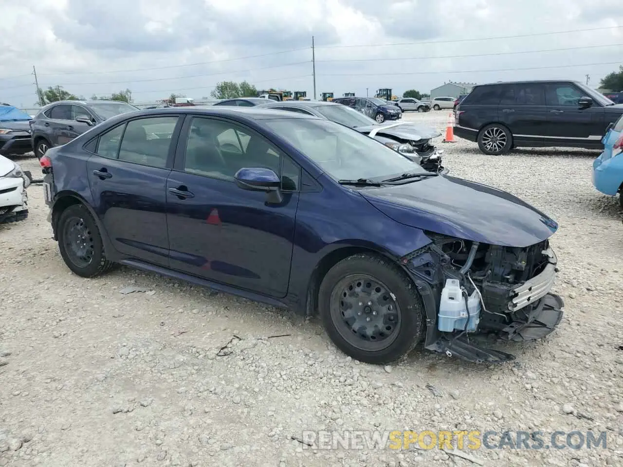 4 Photograph of a damaged car JTDBCMFE7PJ009275 TOYOTA COROLLA 2023