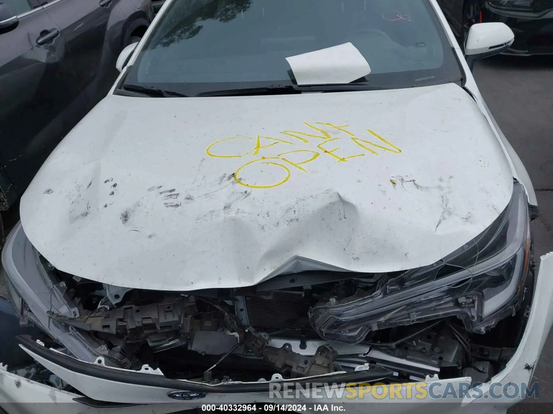 10 Photograph of a damaged car JTDBCMFE7PJ013777 TOYOTA COROLLA 2023