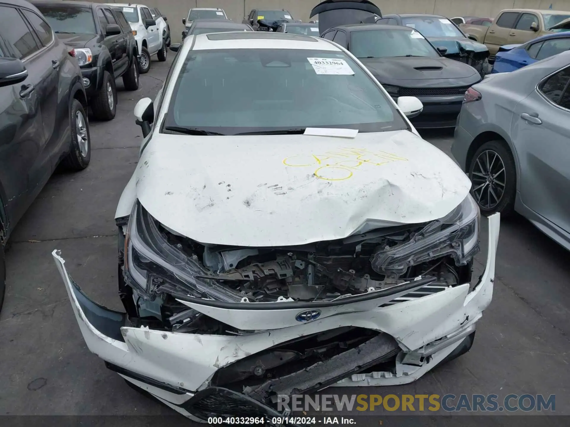 13 Photograph of a damaged car JTDBCMFE7PJ013777 TOYOTA COROLLA 2023