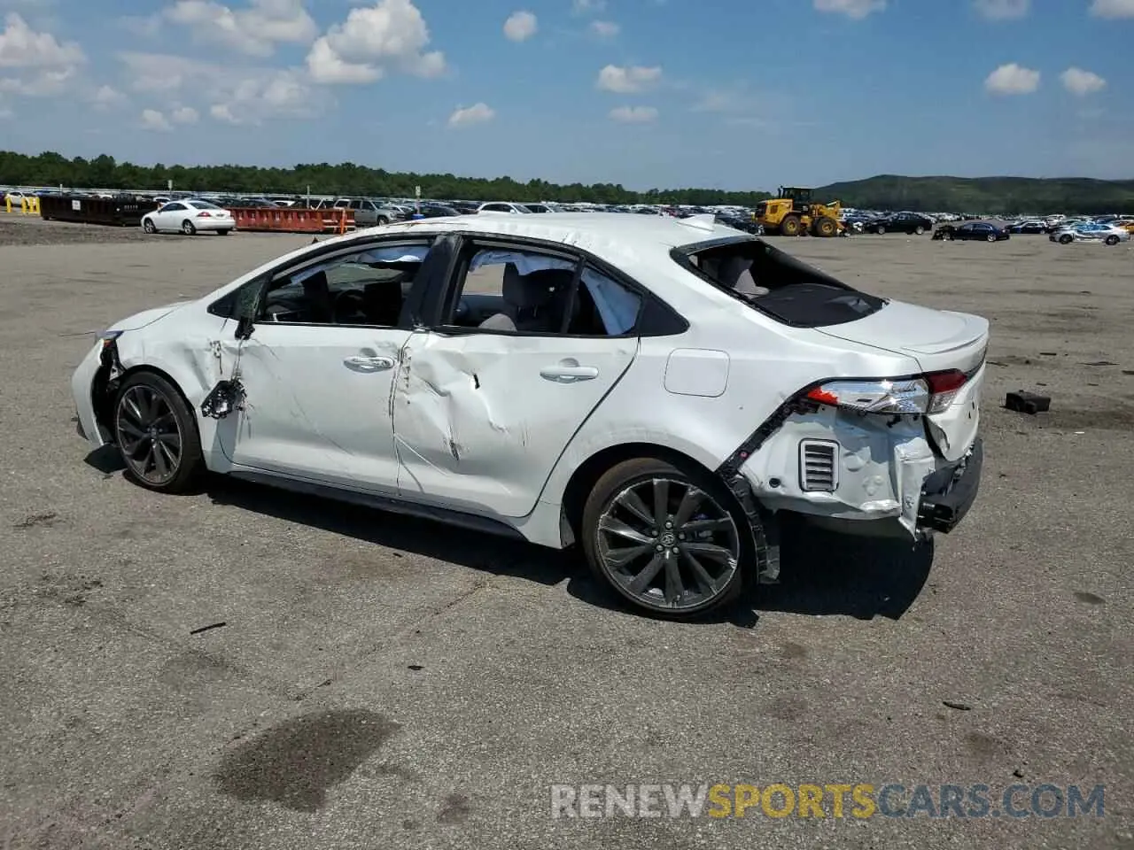 2 Фотография поврежденного автомобиля JTDBCMFE7PJ014525 TOYOTA COROLLA 2023