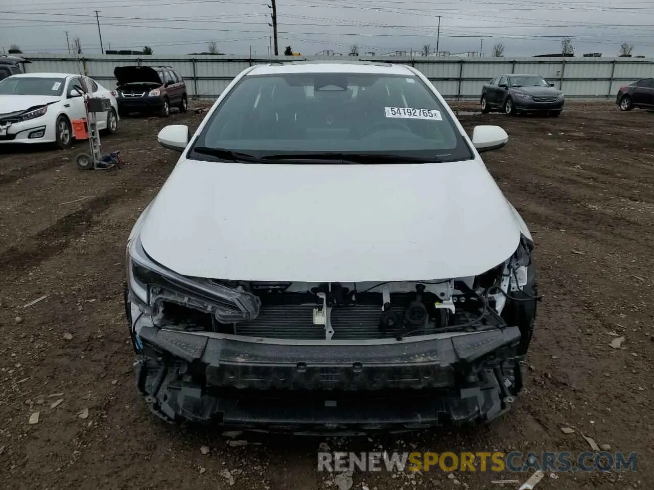 5 Фотография поврежденного автомобиля JTDBCMFE8P3001061 TOYOTA COROLLA 2023