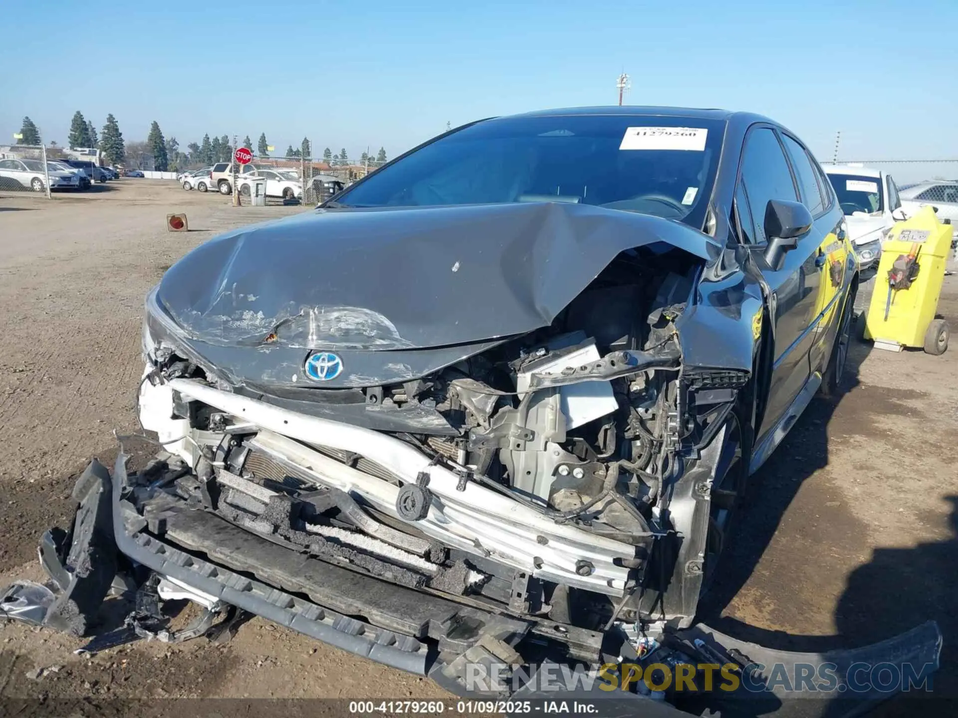 2 Photograph of a damaged car JTDBCMFE8P3014909 TOYOTA COROLLA 2023
