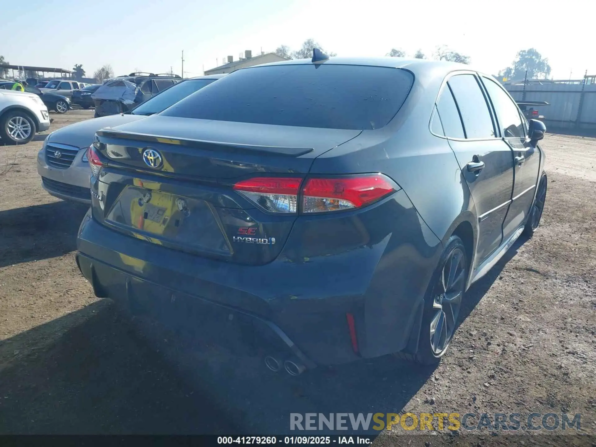 4 Photograph of a damaged car JTDBCMFE8P3014909 TOYOTA COROLLA 2023