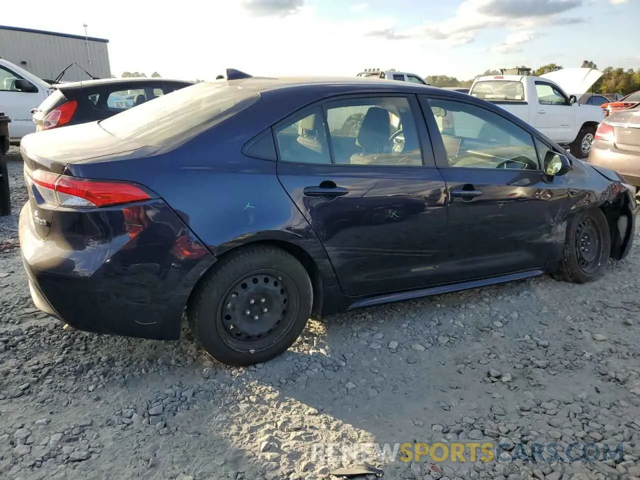 3 Фотография поврежденного автомобиля JTDBCMFE8PJ003923 TOYOTA COROLLA 2023