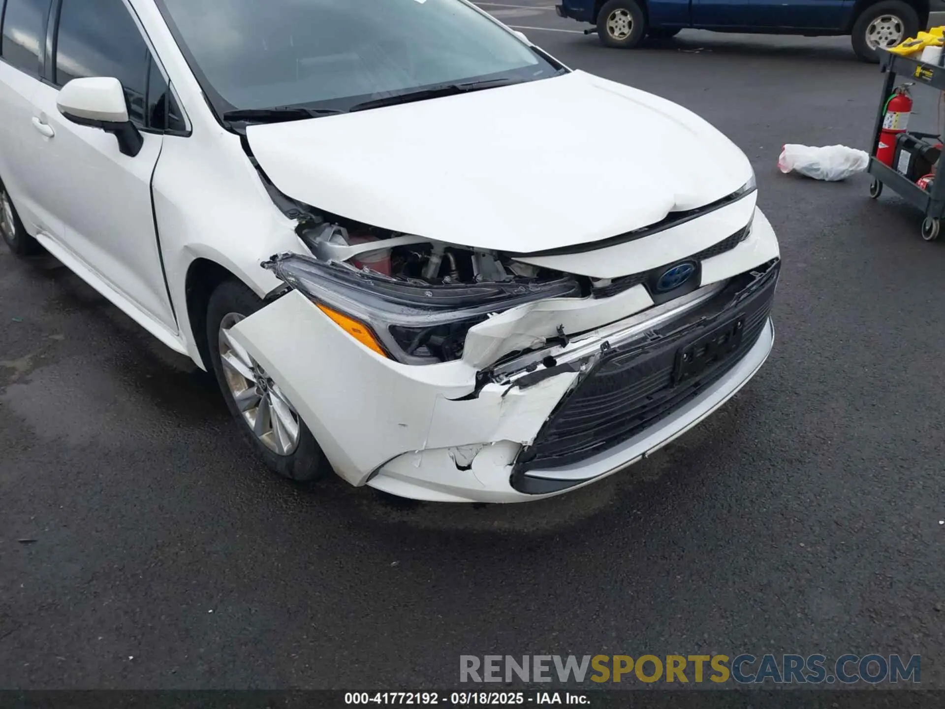 6 Photograph of a damaged car JTDBCMFE8PJ010659 TOYOTA COROLLA 2023