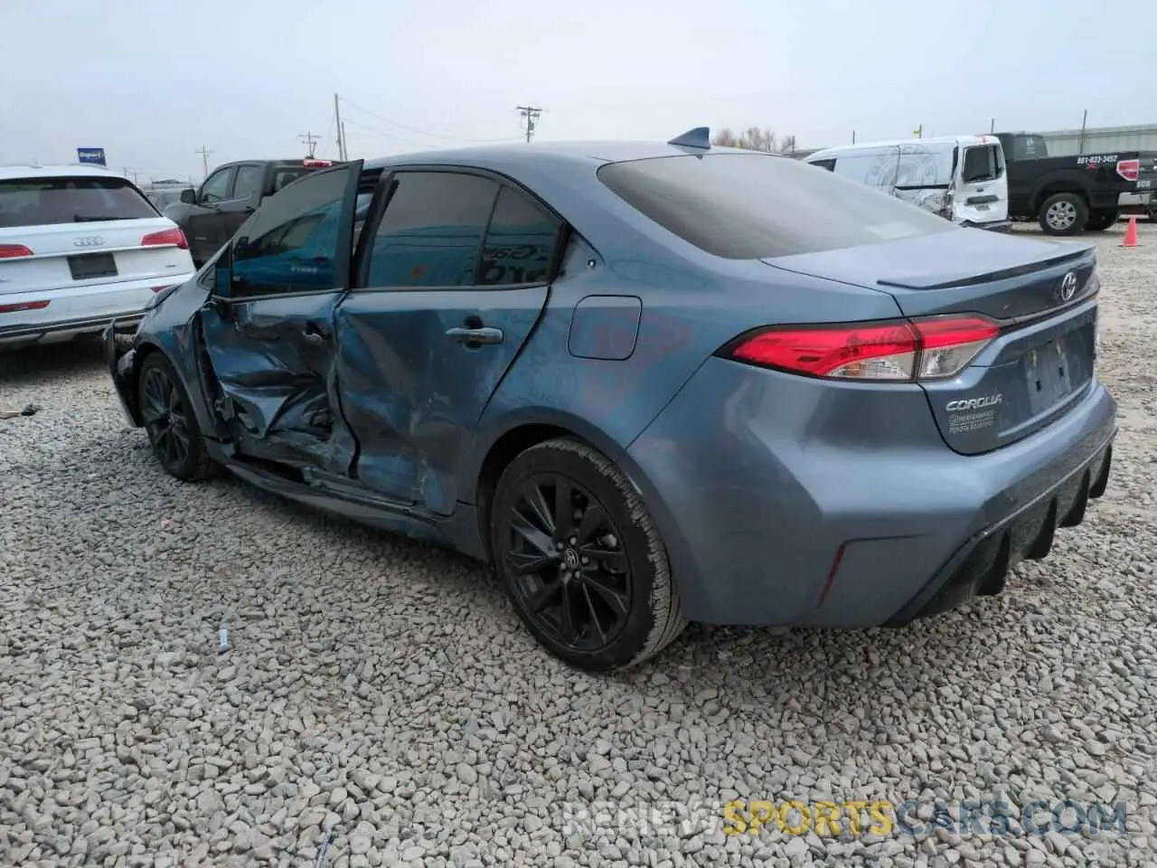 2 Photograph of a damaged car JTDBCMFE9P3011050 TOYOTA COROLLA 2023