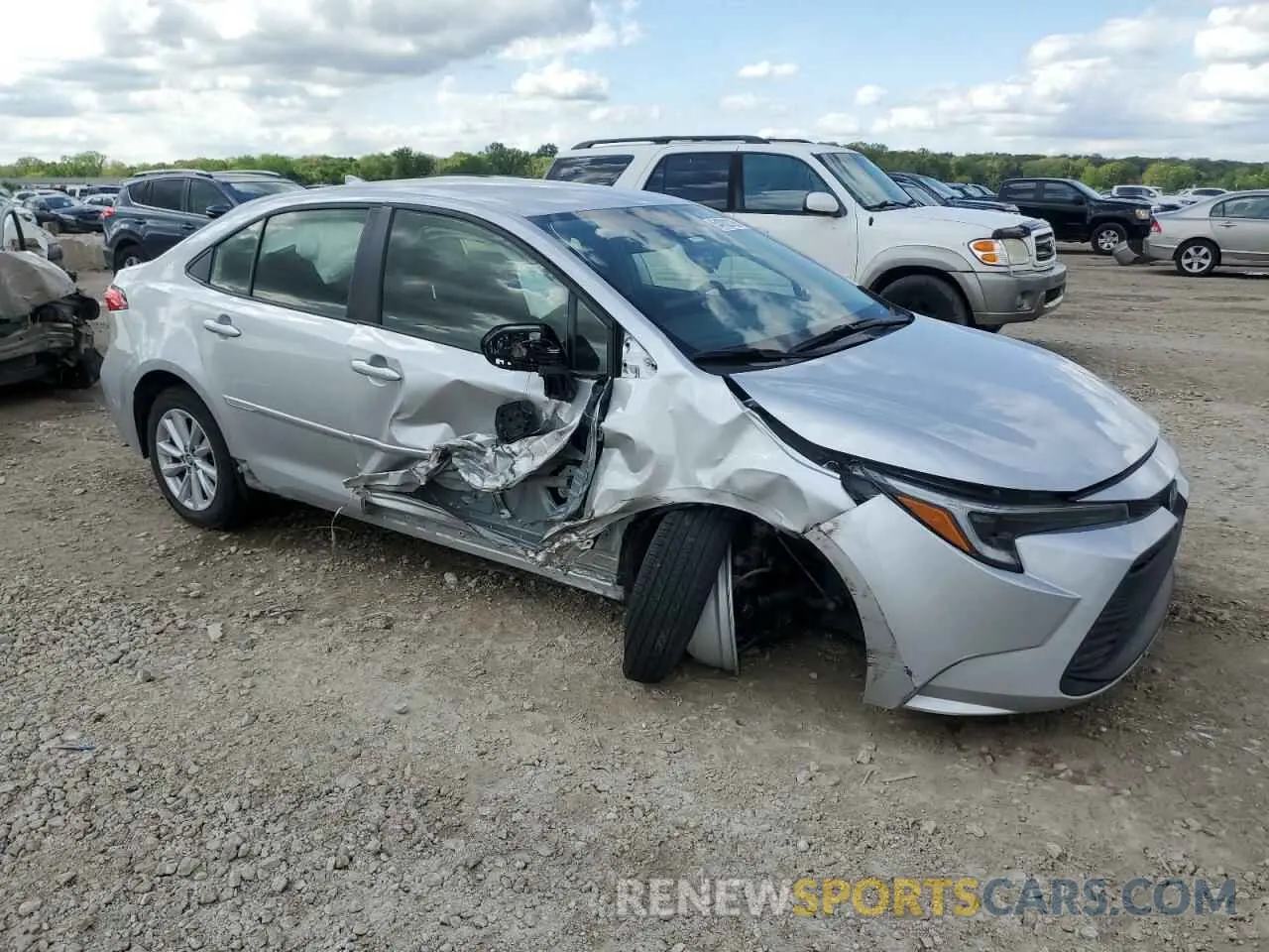 4 Фотография поврежденного автомобиля JTDBCMFE9P3018466 TOYOTA COROLLA 2023