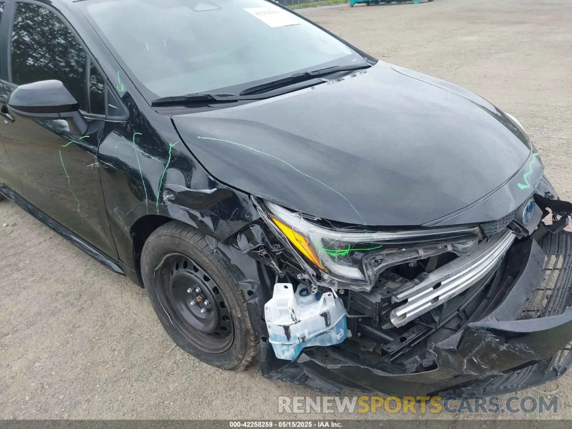 17 Photograph of a damaged car JTDBCMFE9P3024736 TOYOTA COROLLA 2023