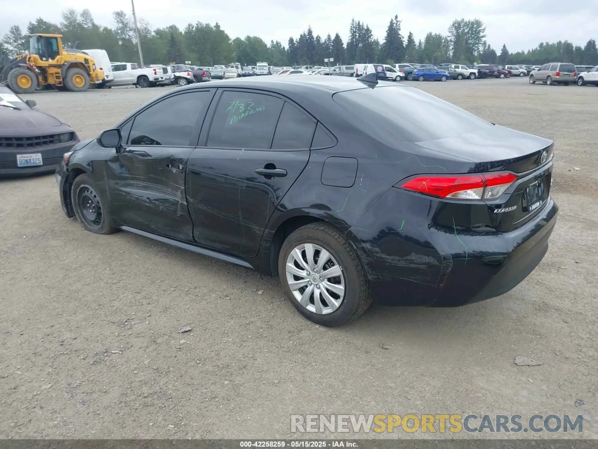 3 Photograph of a damaged car JTDBCMFE9P3024736 TOYOTA COROLLA 2023