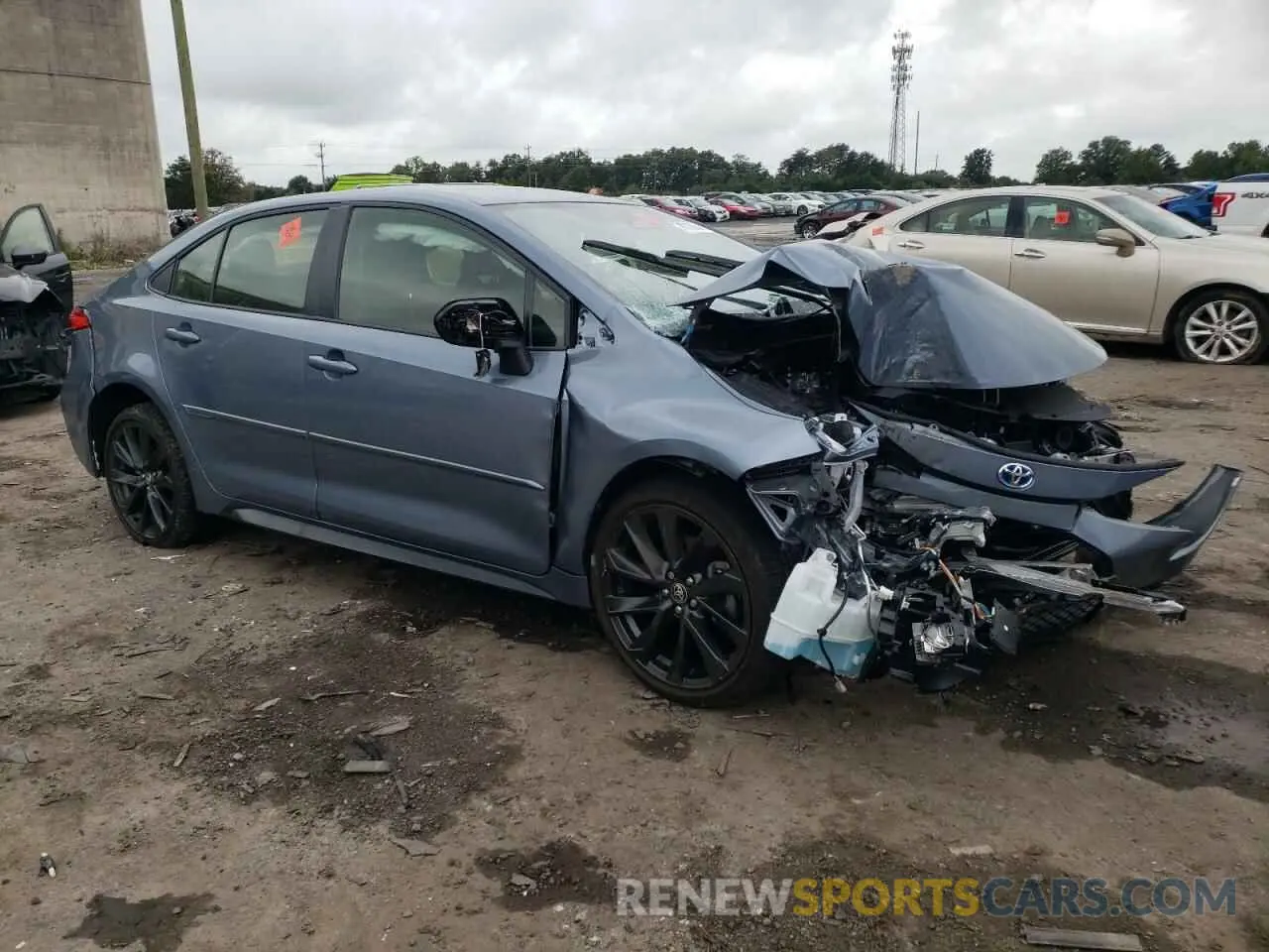 4 Photograph of a damaged car JTDBCMFE9P3026387 TOYOTA COROLLA 2023