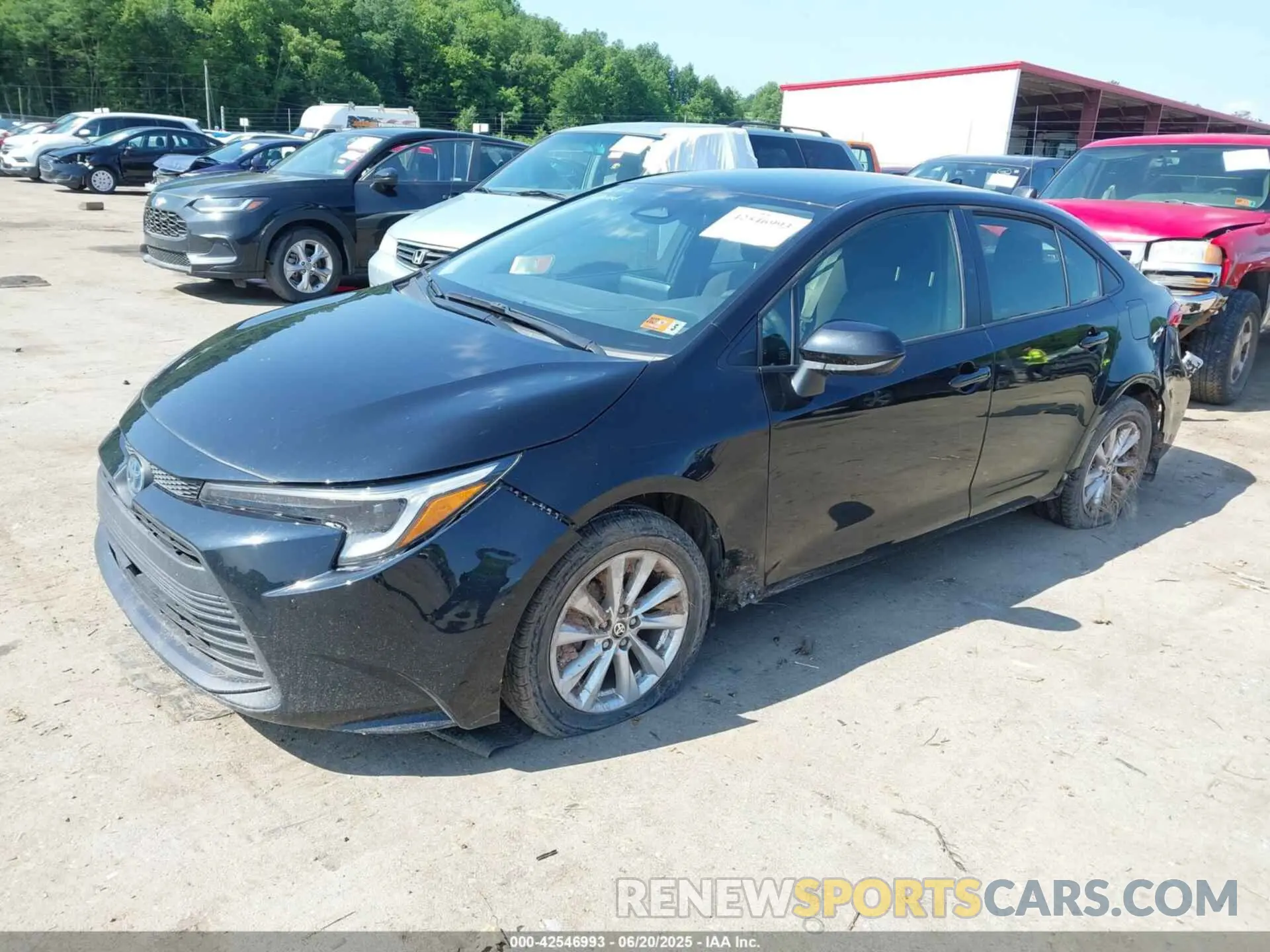 2 Photograph of a damaged car JTDBCMFE9PJ008189 TOYOTA COROLLA 2023
