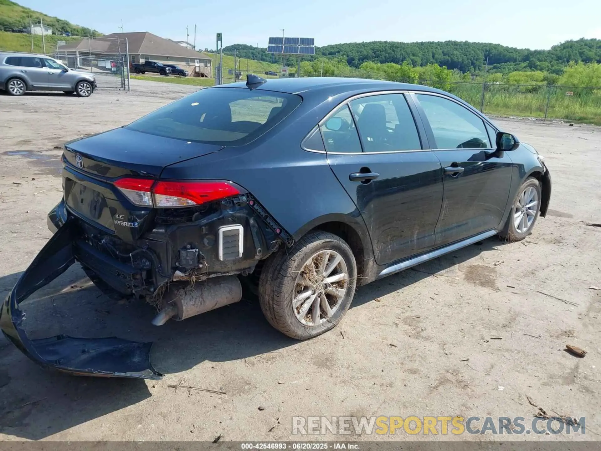 4 Photograph of a damaged car JTDBCMFE9PJ008189 TOYOTA COROLLA 2023