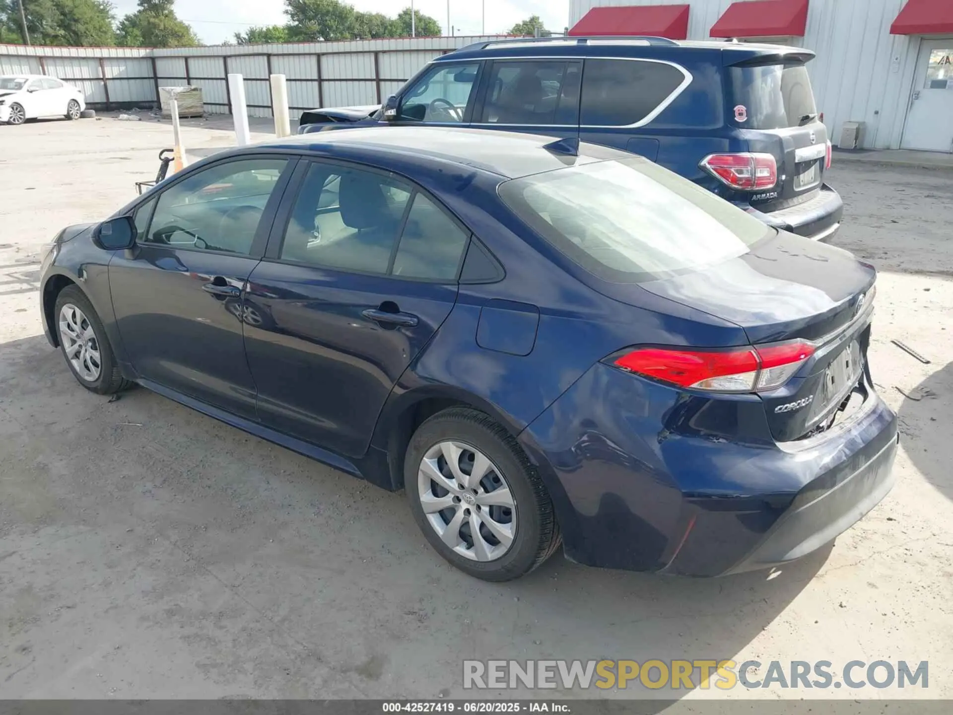 3 Photograph of a damaged car JTDBCMFE9PJ013411 TOYOTA COROLLA 2023