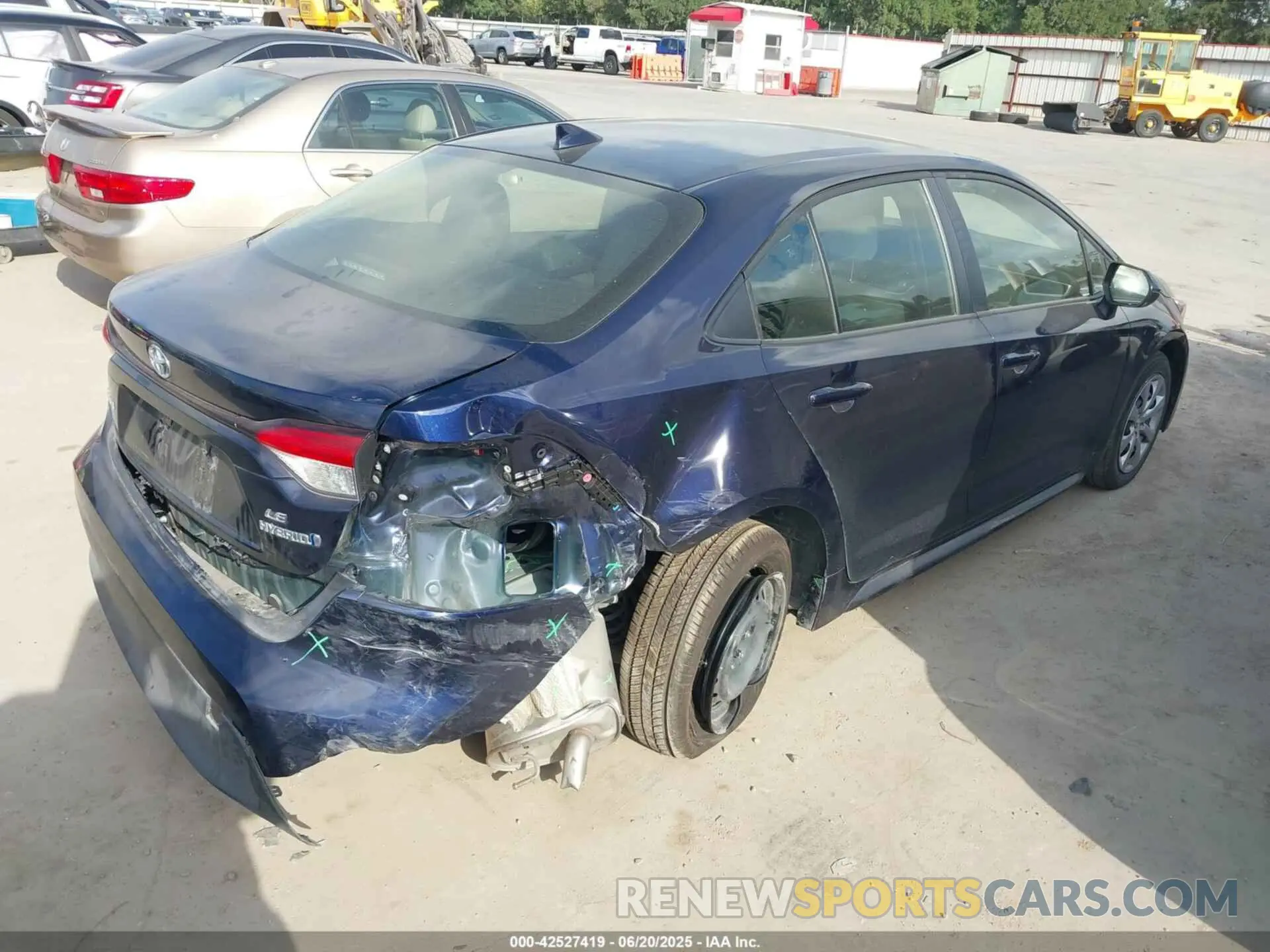 4 Photograph of a damaged car JTDBCMFE9PJ013411 TOYOTA COROLLA 2023