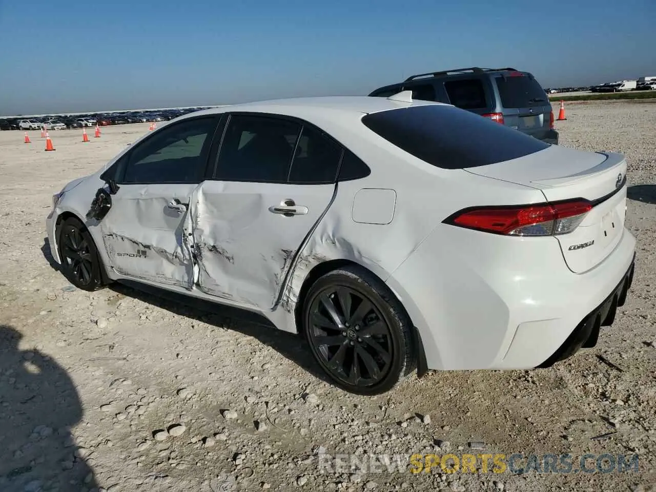 2 Photograph of a damaged car JTDBCMFEXP3011672 TOYOTA COROLLA 2023