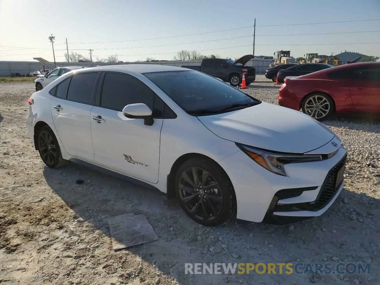 4 Photograph of a damaged car JTDBCMFEXP3011672 TOYOTA COROLLA 2023