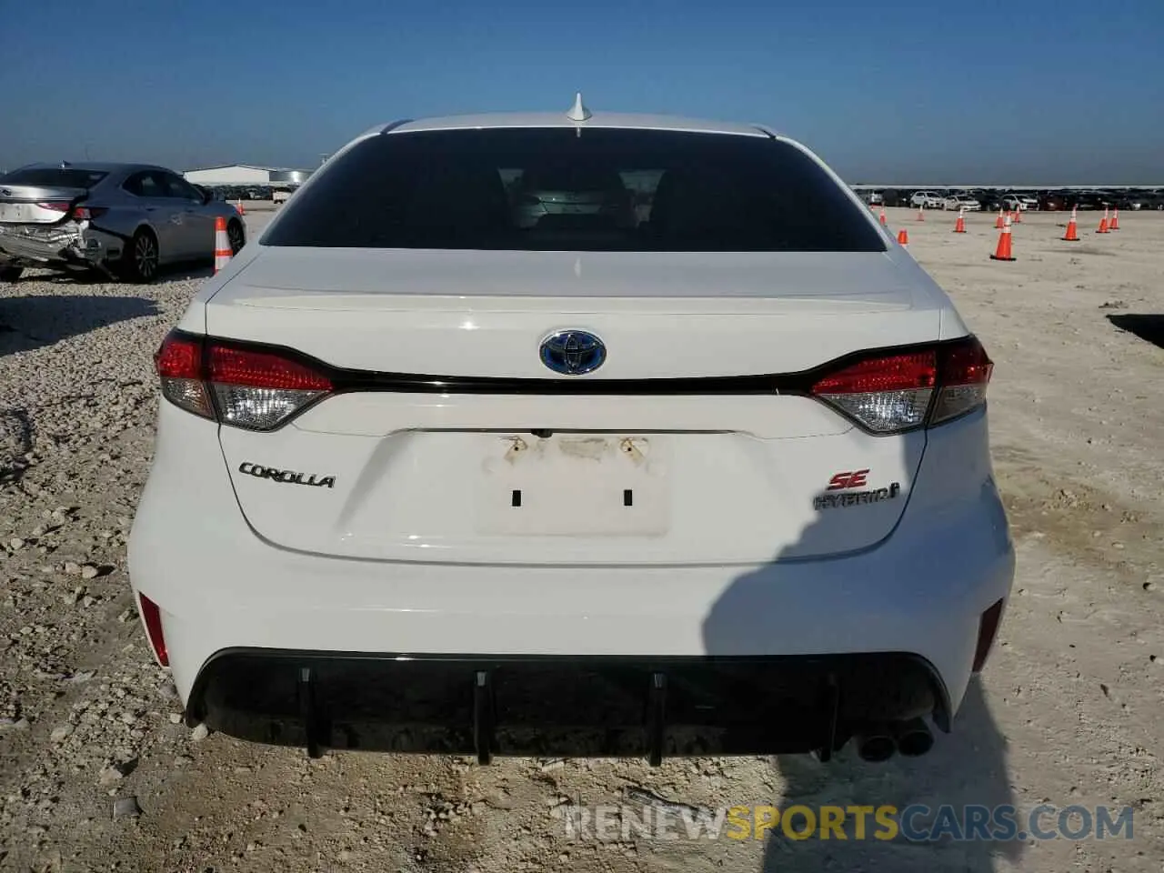6 Photograph of a damaged car JTDBCMFEXP3011672 TOYOTA COROLLA 2023