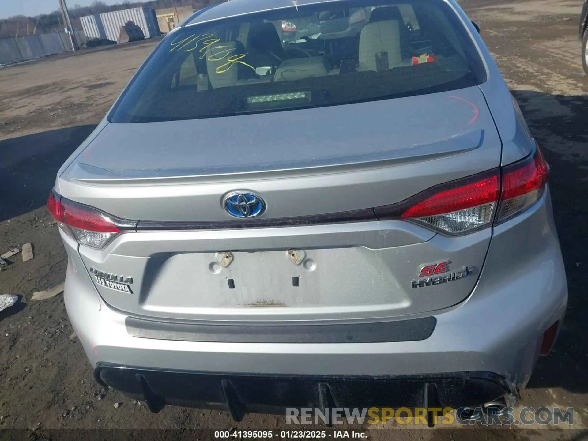 16 Photograph of a damaged car JTDBCMFEXP3014216 TOYOTA COROLLA 2023