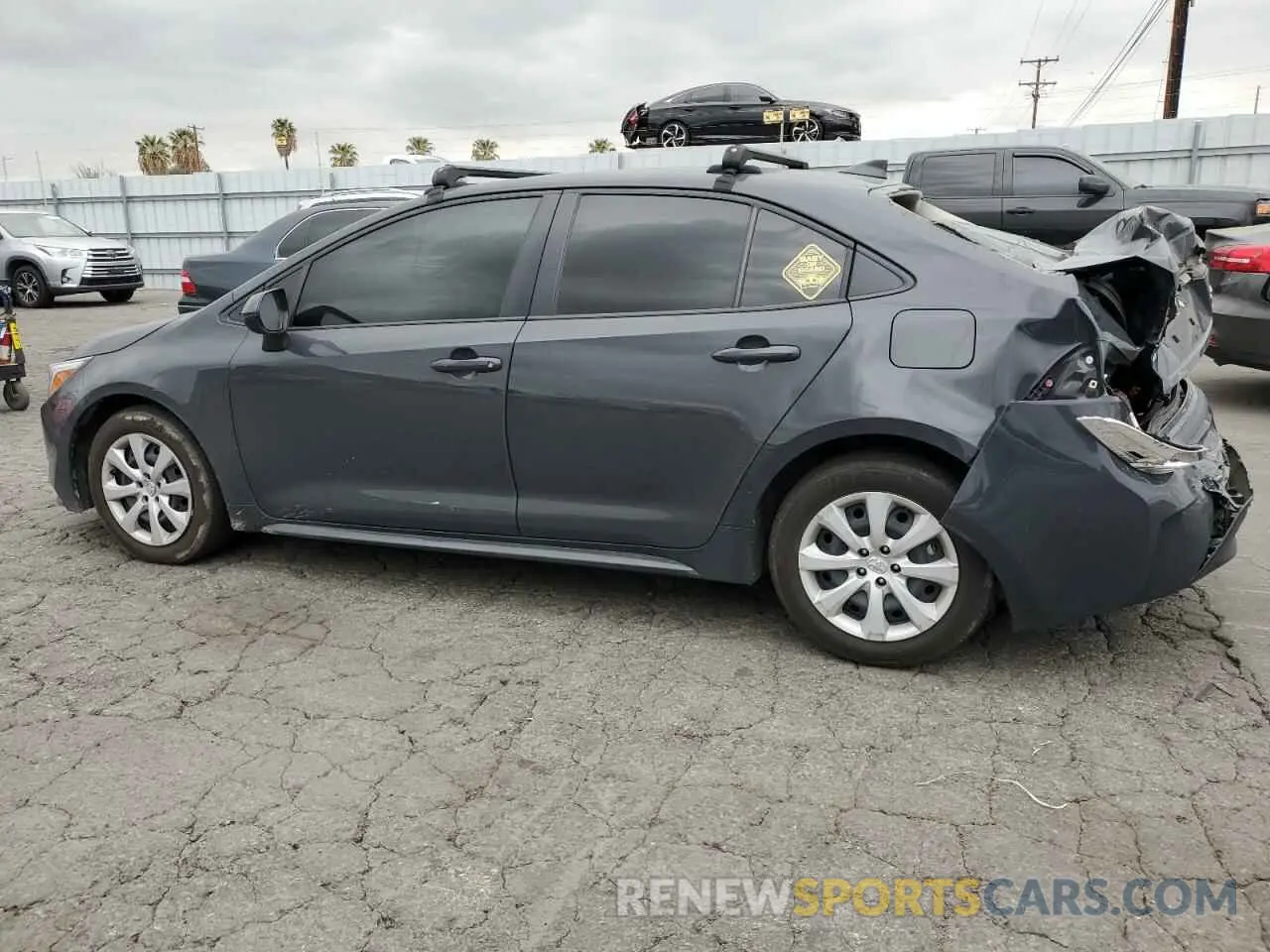 2 Photograph of a damaged car JTDBCMFEXP3014474 TOYOTA COROLLA 2023