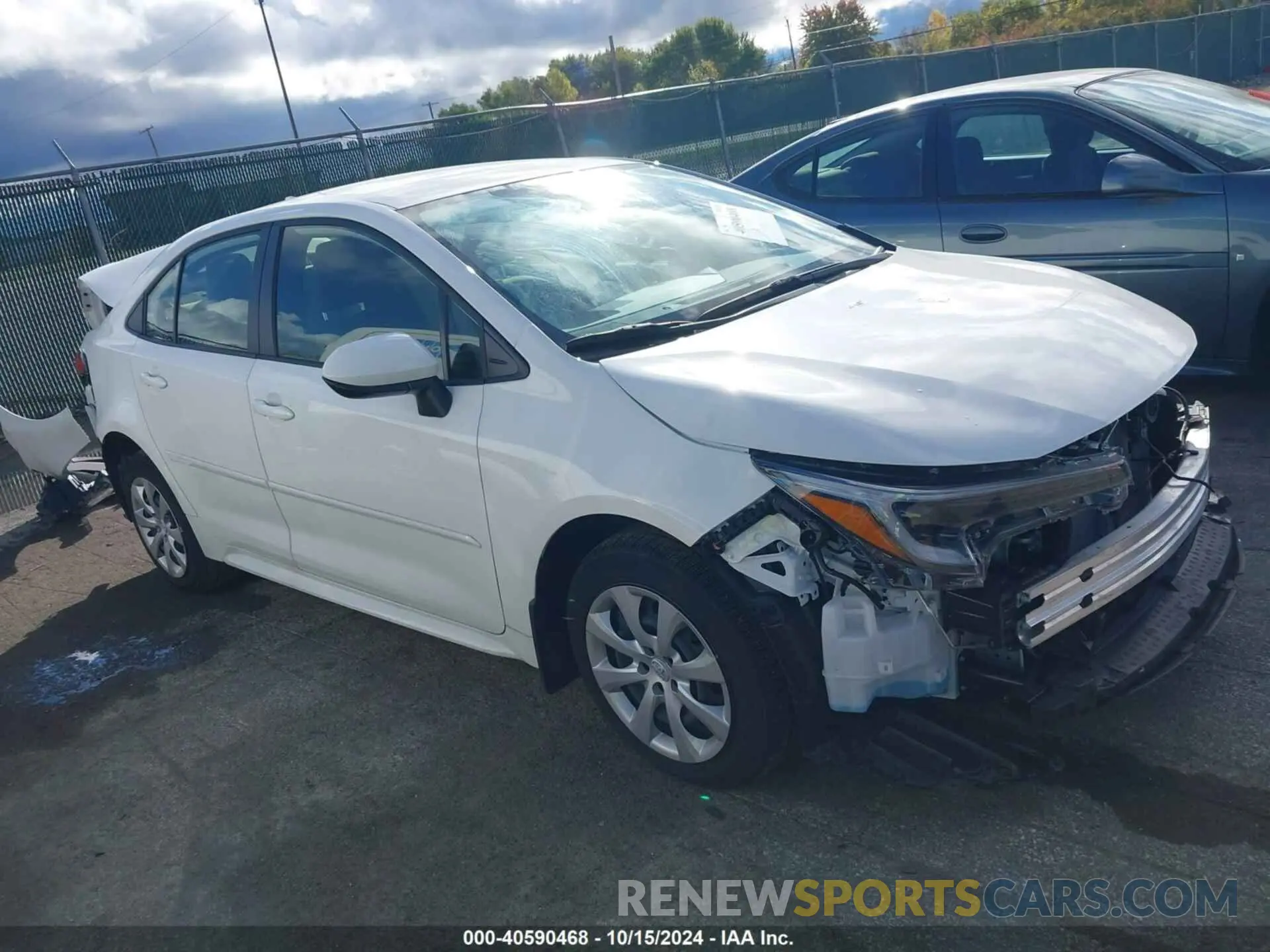1 Photograph of a damaged car JTDBCMFEXP3017214 TOYOTA COROLLA 2023