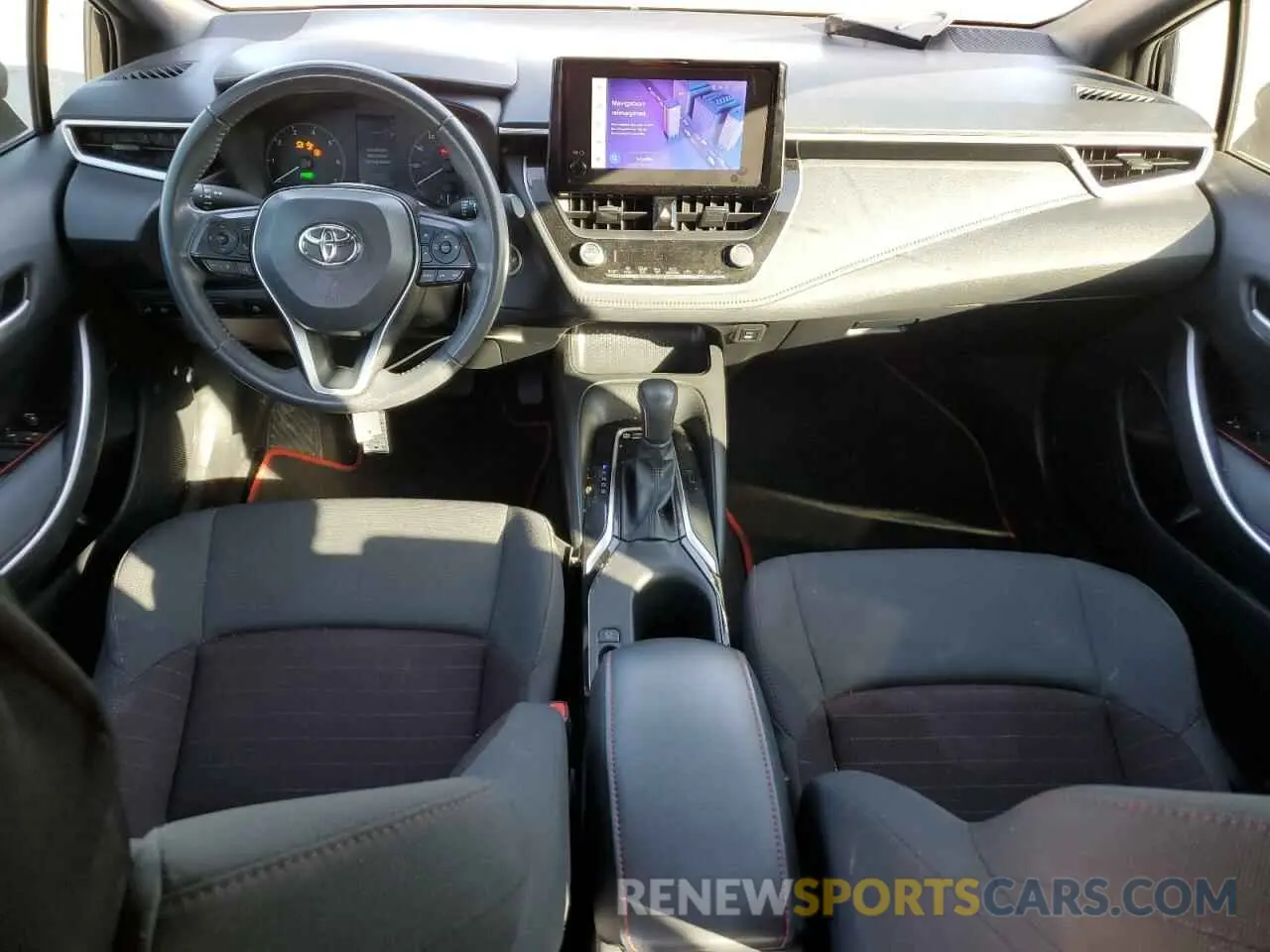 8 Фотография поврежденного автомобиля JTDBCMFEXP3019481 TOYOTA COROLLA 2023