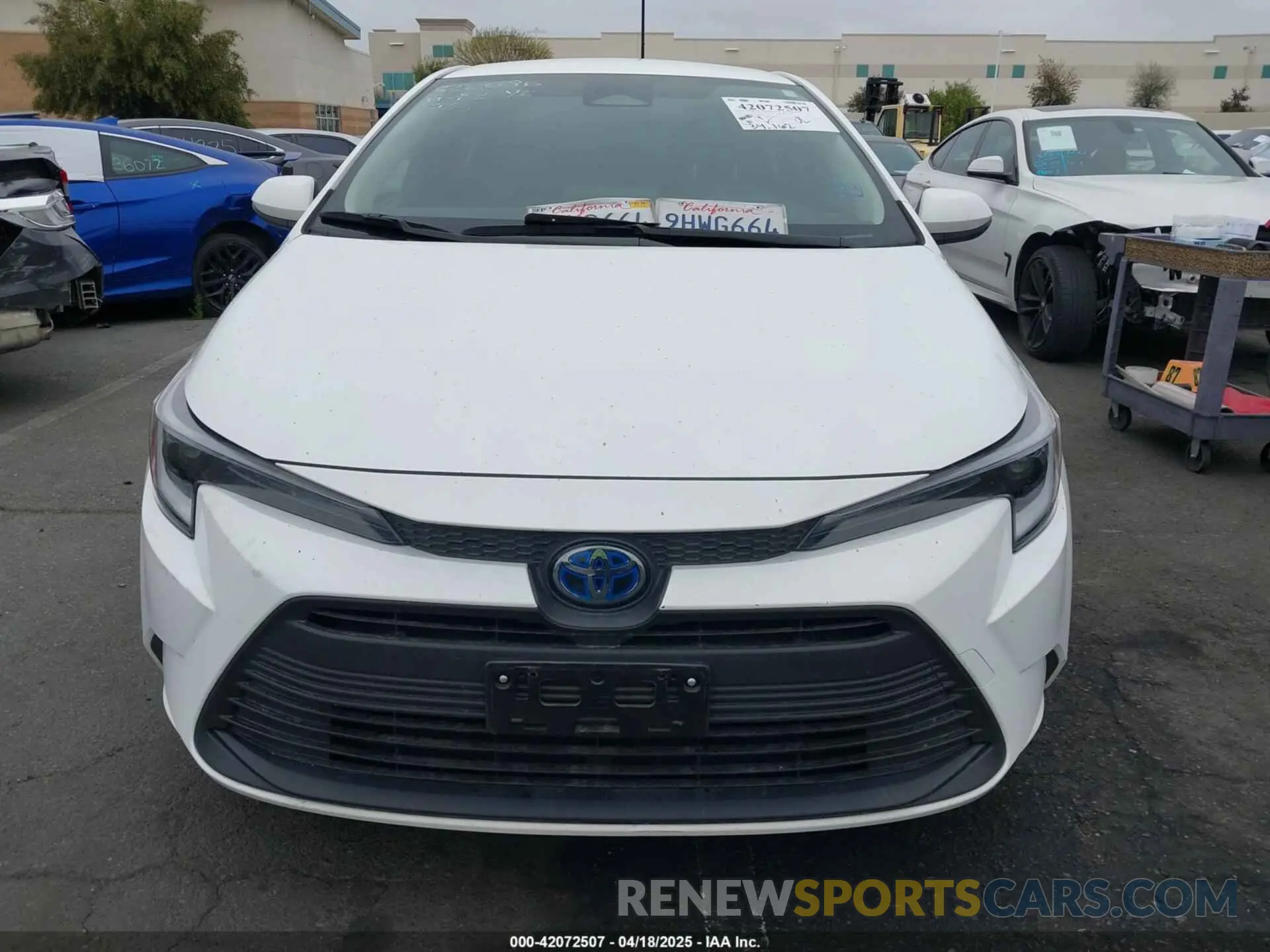 12 Фотография поврежденного автомобиля JTDBCMFEXP3026639 TOYOTA COROLLA 2023