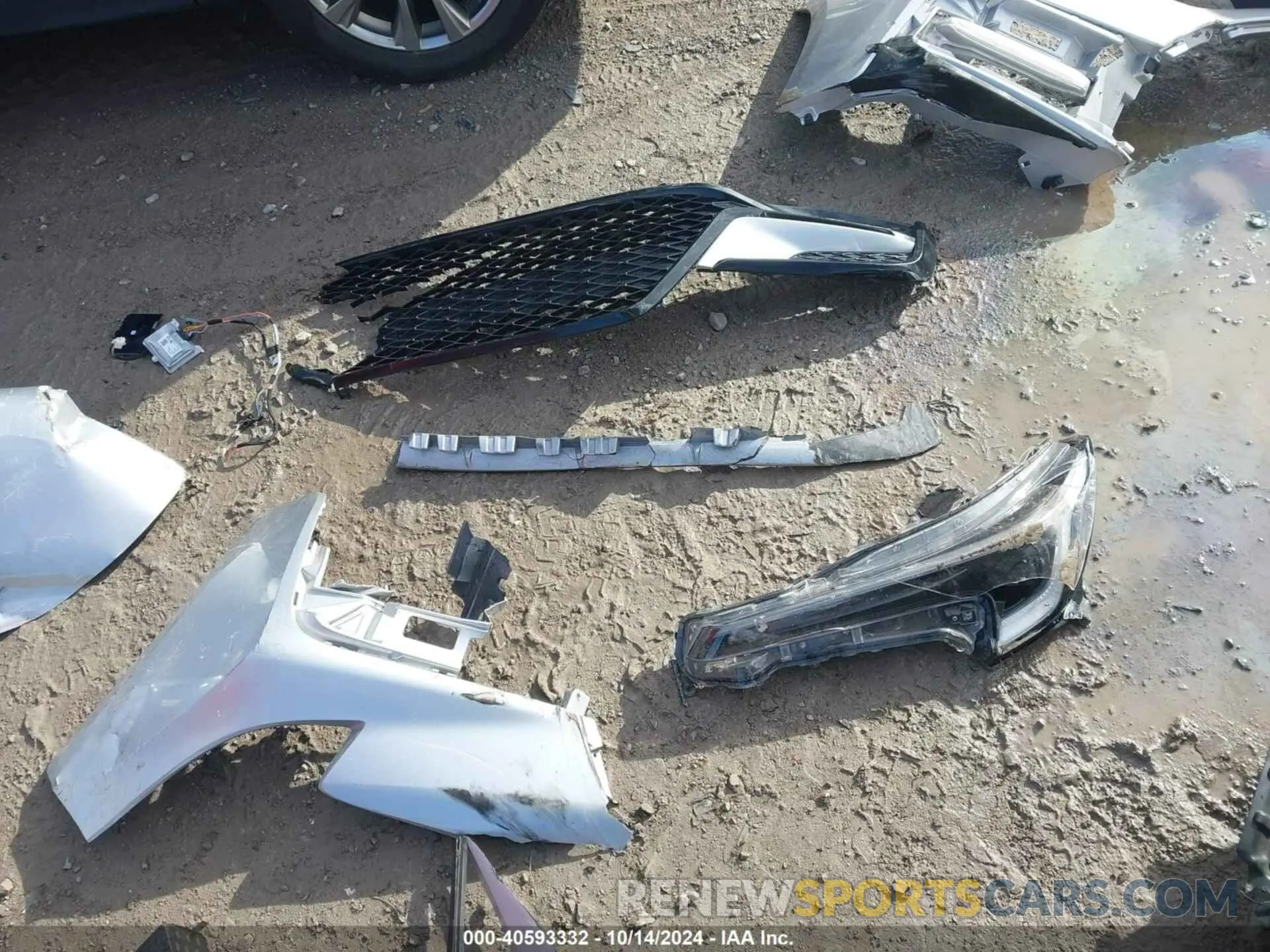 17 Photograph of a damaged car JTDBCMFEXPJ003180 TOYOTA COROLLA 2023