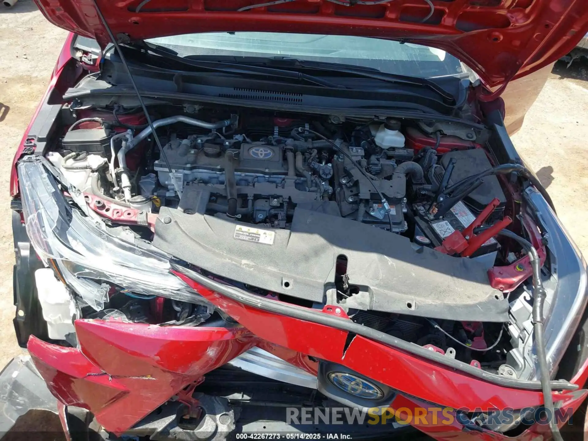 10 Photograph of a damaged car JTDBCMFEXPJ009304 TOYOTA COROLLA 2023
