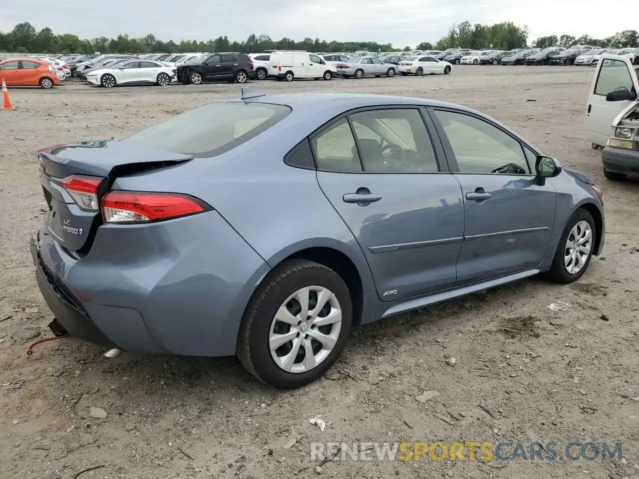 3 Photograph of a damaged car JTDBDMHE0P3001601 TOYOTA COROLLA 2023