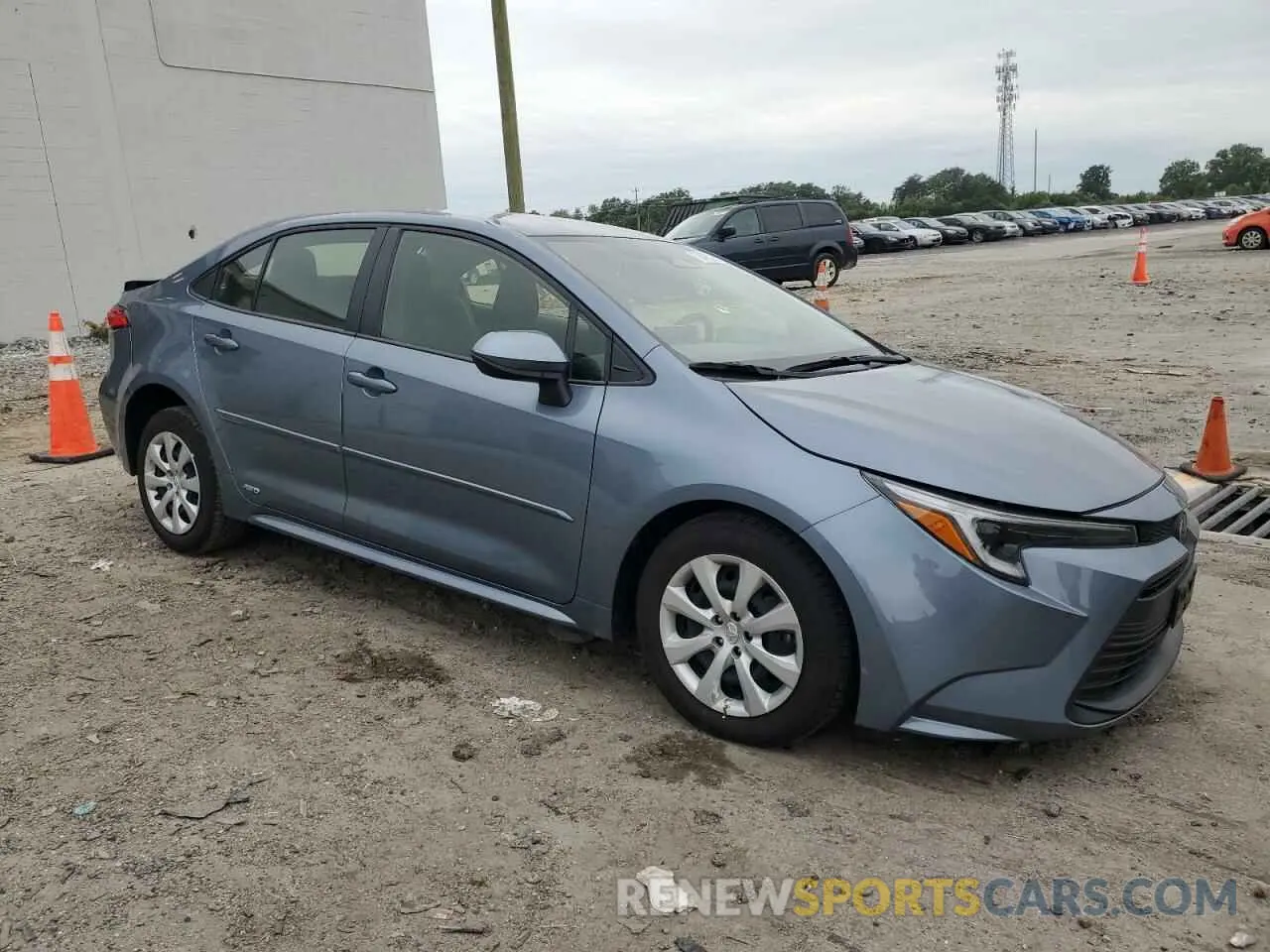 4 Photograph of a damaged car JTDBDMHE0P3001601 TOYOTA COROLLA 2023