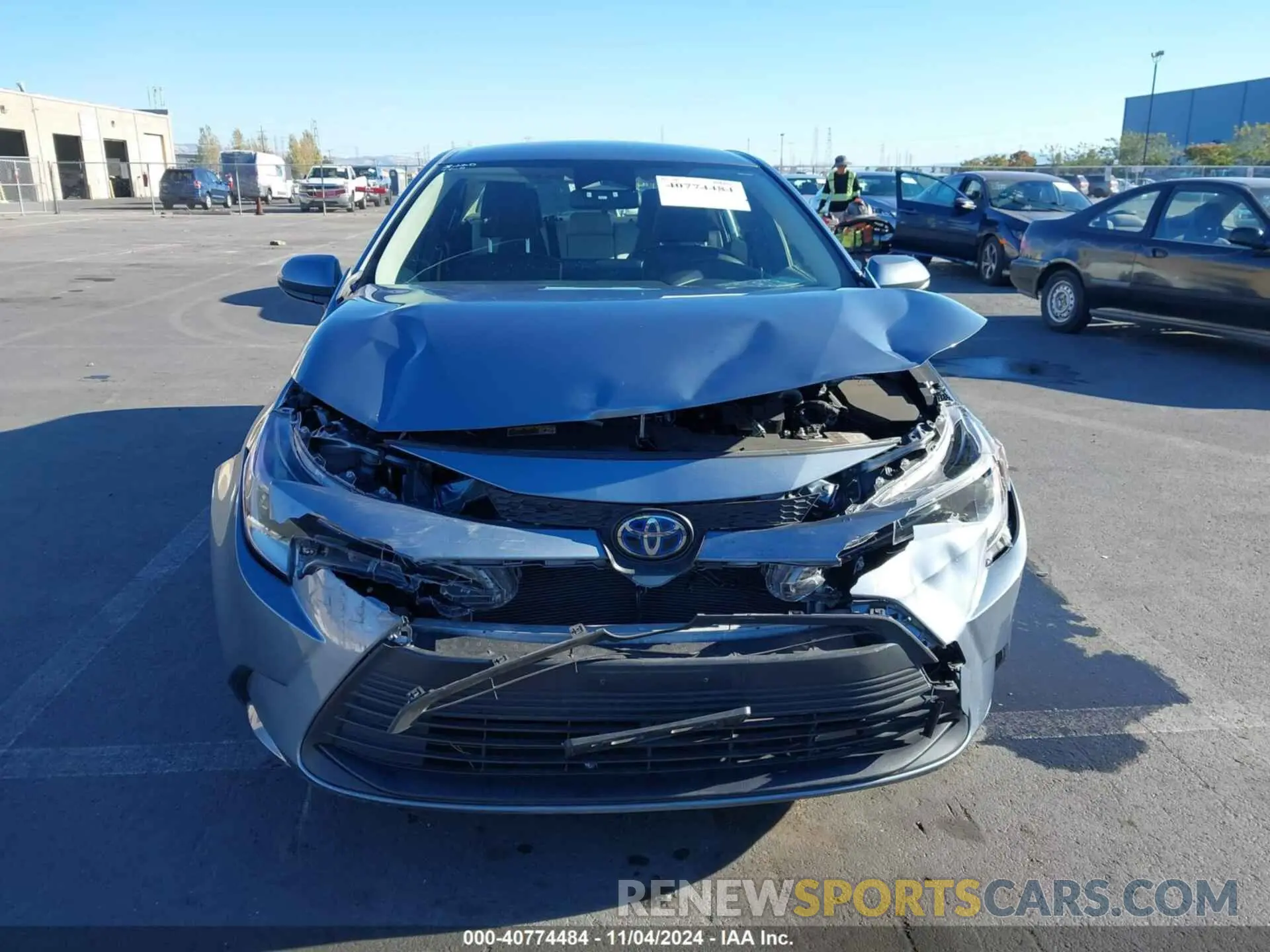 13 Photograph of a damaged car JTDBDMHE0PJ000704 TOYOTA COROLLA 2023