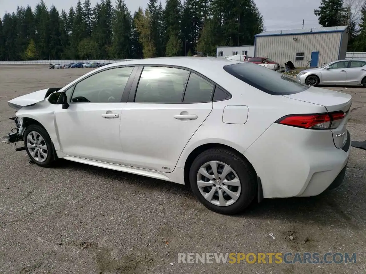 2 Фотография поврежденного автомобиля JTDBDMHE2PJ002549 TOYOTA COROLLA 2023