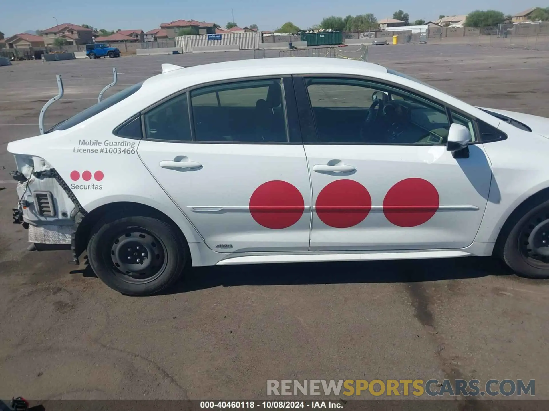 14 Photograph of a damaged car JTDBDMHE3P3000863 TOYOTA COROLLA 2023
