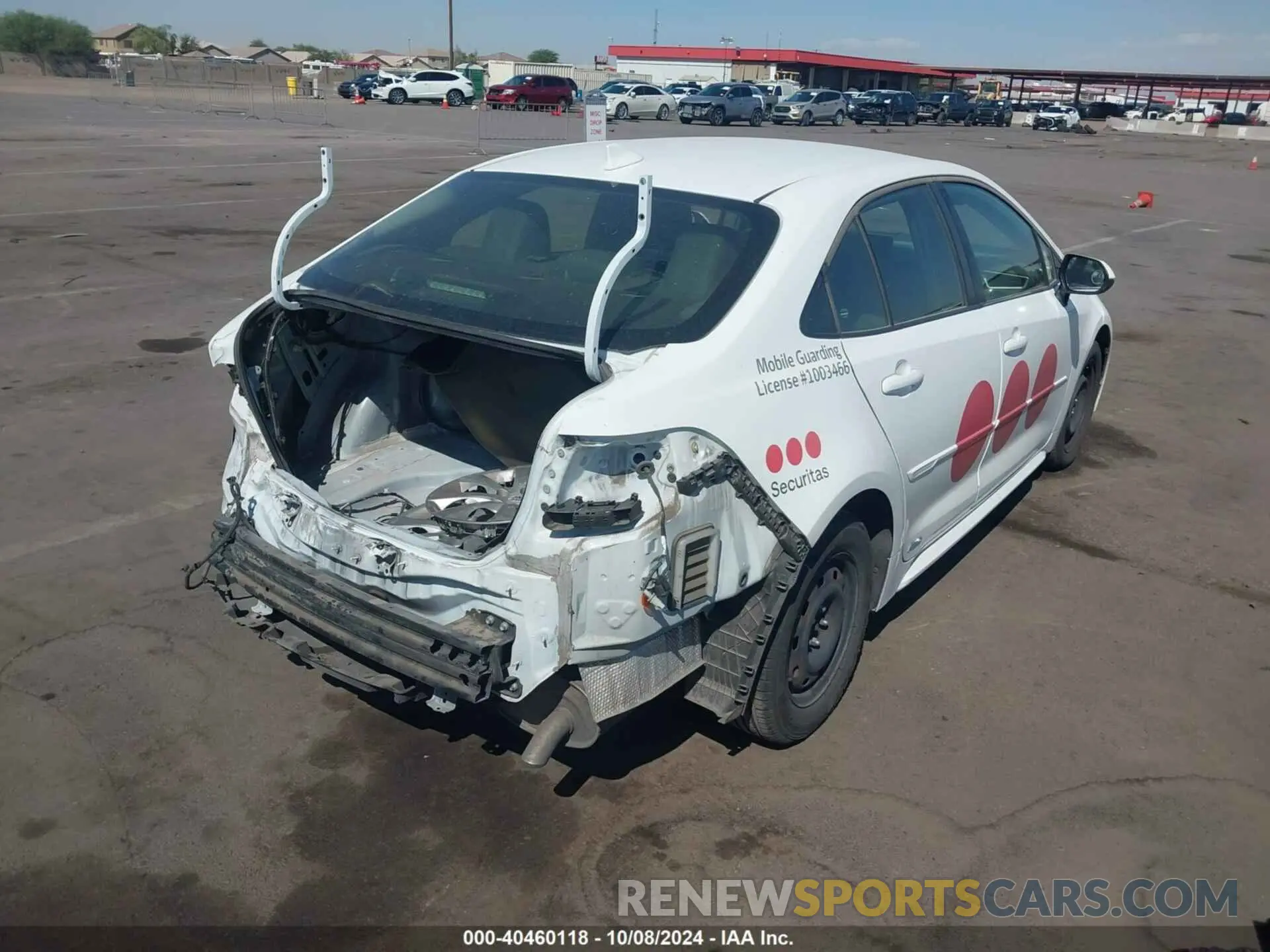 4 Photograph of a damaged car JTDBDMHE3P3000863 TOYOTA COROLLA 2023