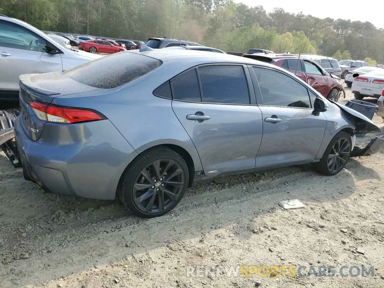 3 Photograph of a damaged car JTDBDMHE3P3002144 TOYOTA COROLLA 2023