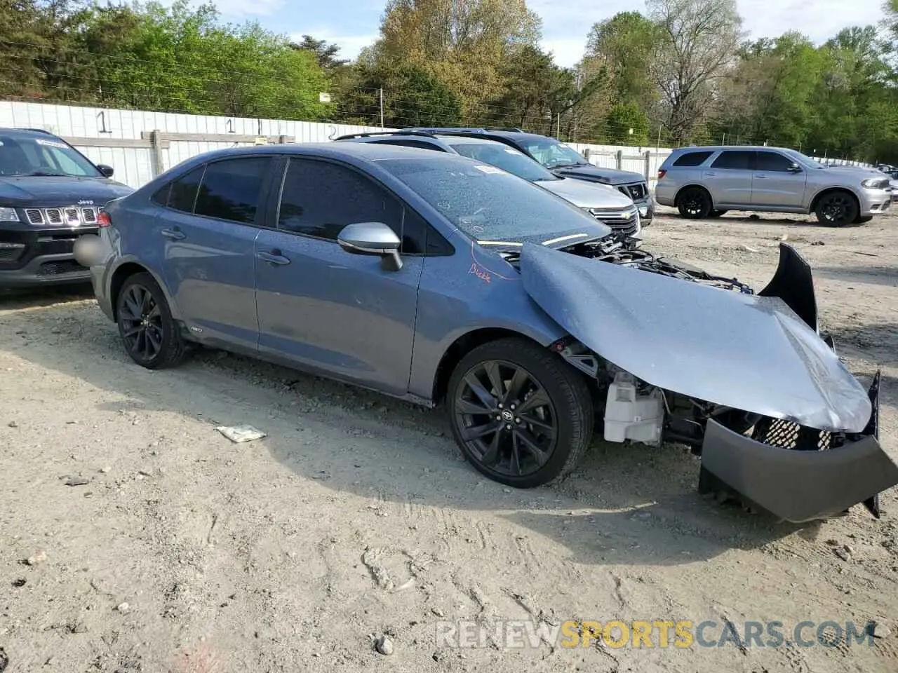 4 Photograph of a damaged car JTDBDMHE3P3002144 TOYOTA COROLLA 2023