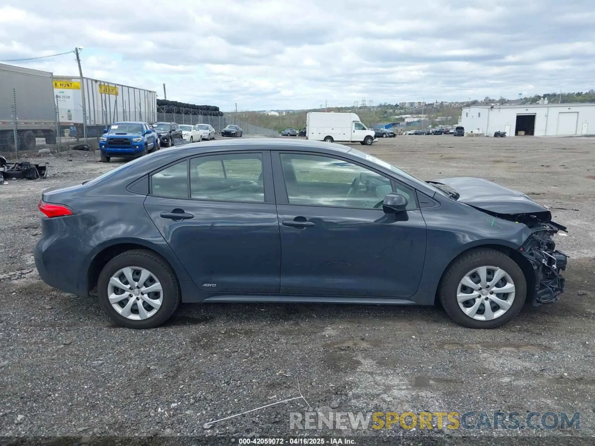 14 Photograph of a damaged car JTDBDMHE6P3000999 TOYOTA COROLLA 2023