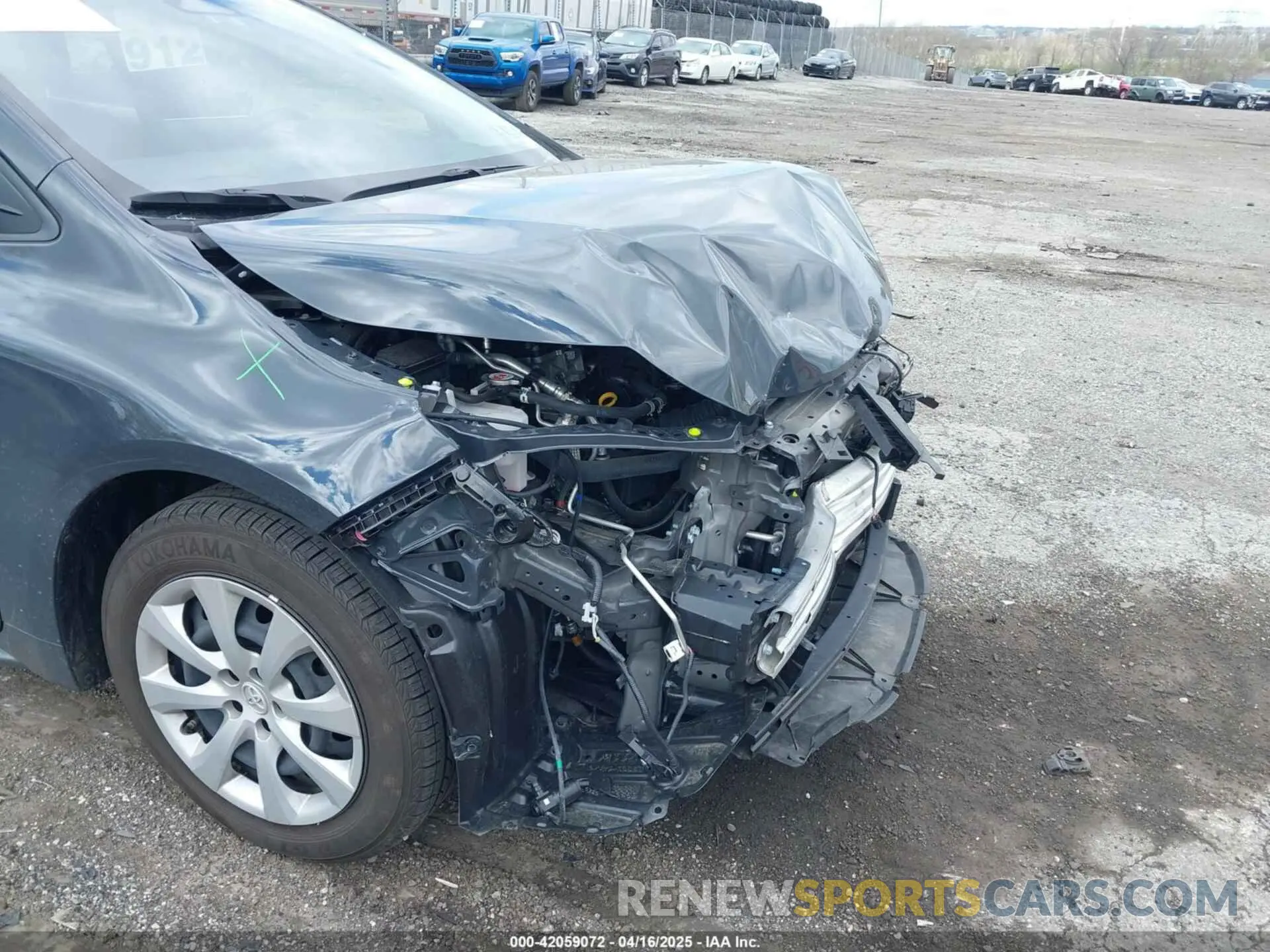 18 Photograph of a damaged car JTDBDMHE6P3000999 TOYOTA COROLLA 2023