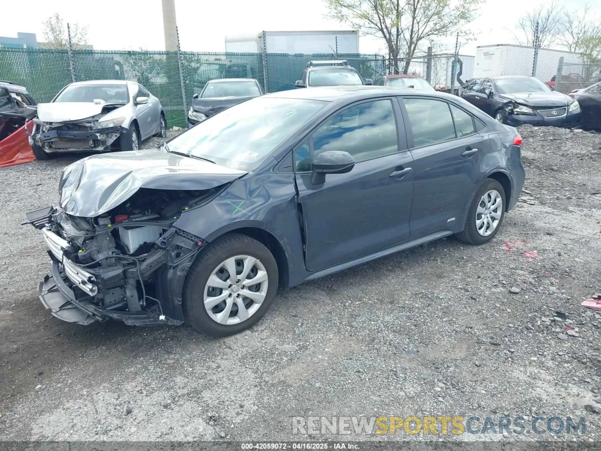 2 Photograph of a damaged car JTDBDMHE6P3000999 TOYOTA COROLLA 2023