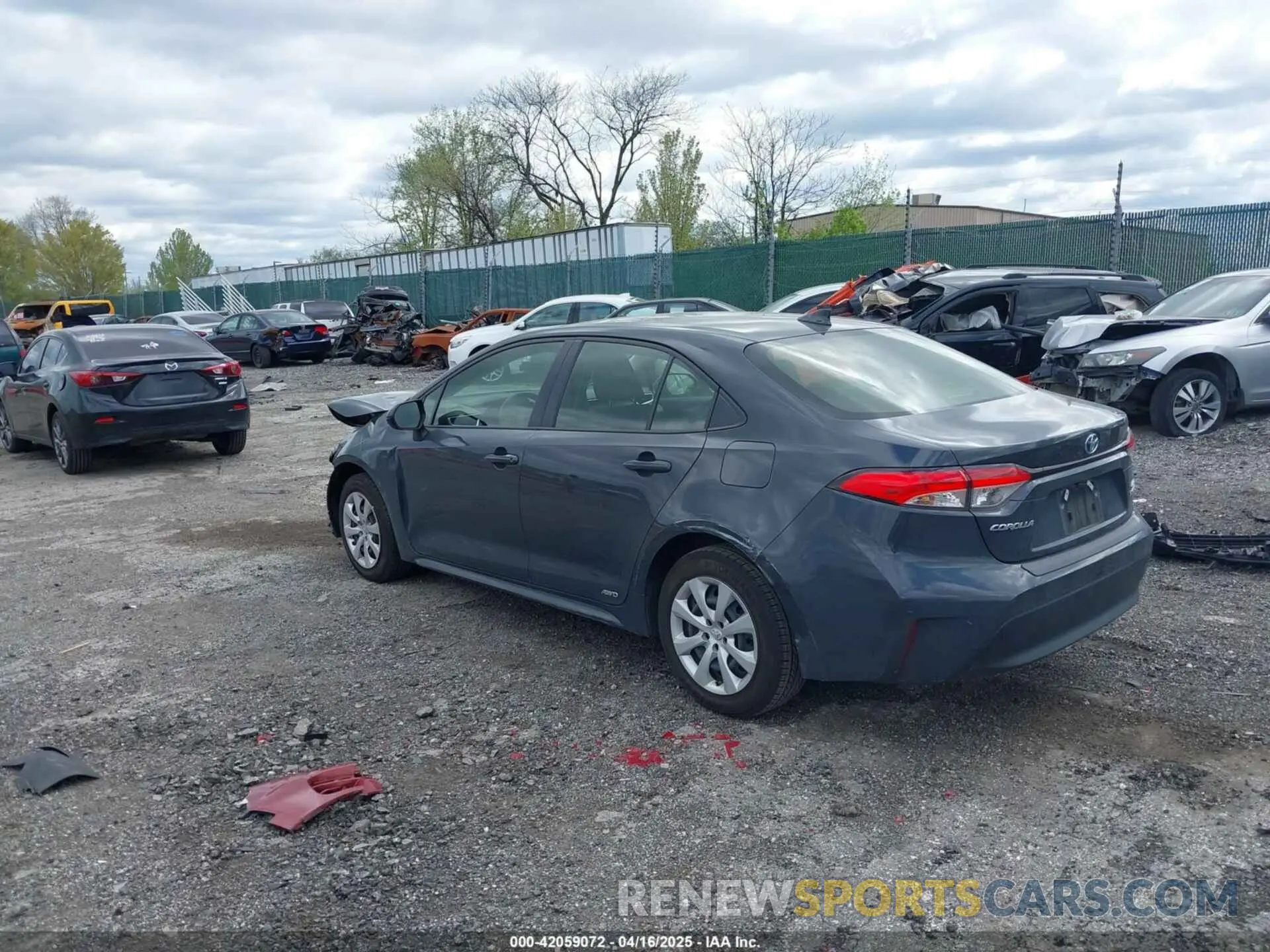 3 Photograph of a damaged car JTDBDMHE6P3000999 TOYOTA COROLLA 2023
