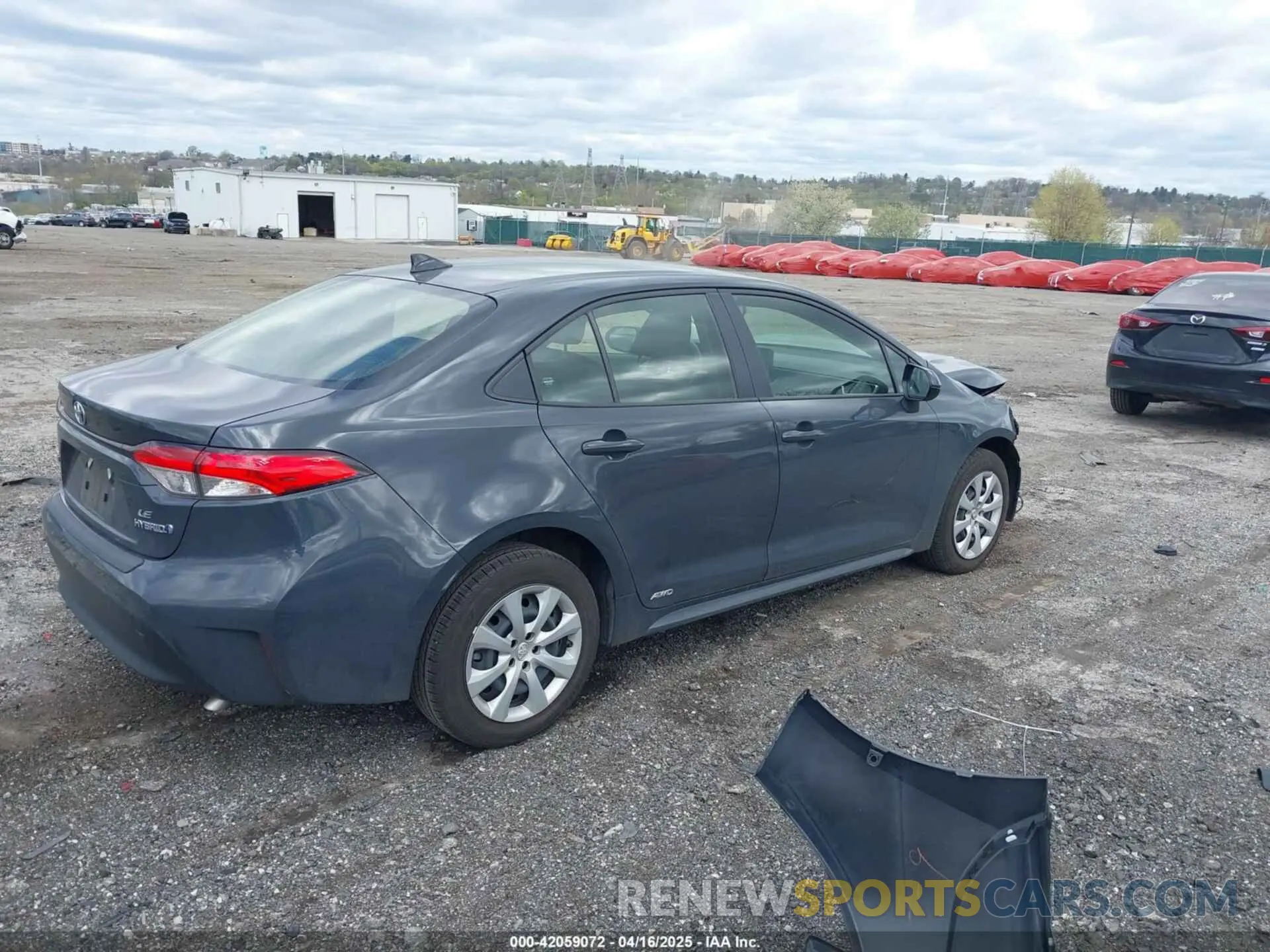 4 Photograph of a damaged car JTDBDMHE6P3000999 TOYOTA COROLLA 2023