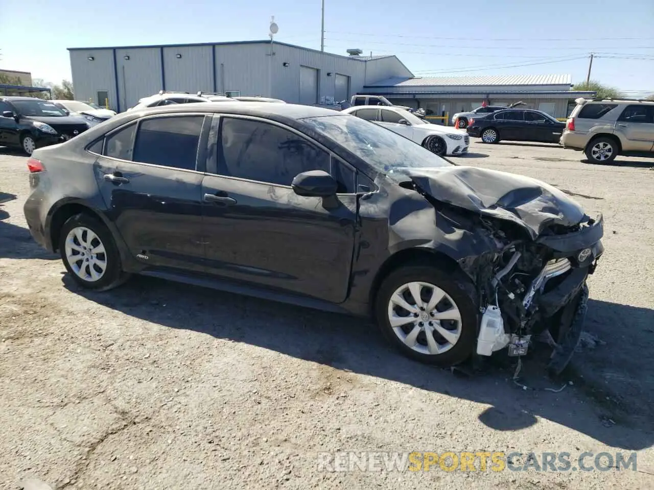 4 Photograph of a damaged car JTDBDMHE6P3002476 TOYOTA COROLLA 2023