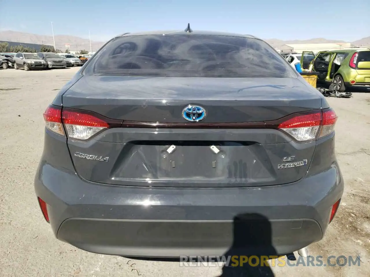6 Photograph of a damaged car JTDBDMHE6P3002476 TOYOTA COROLLA 2023