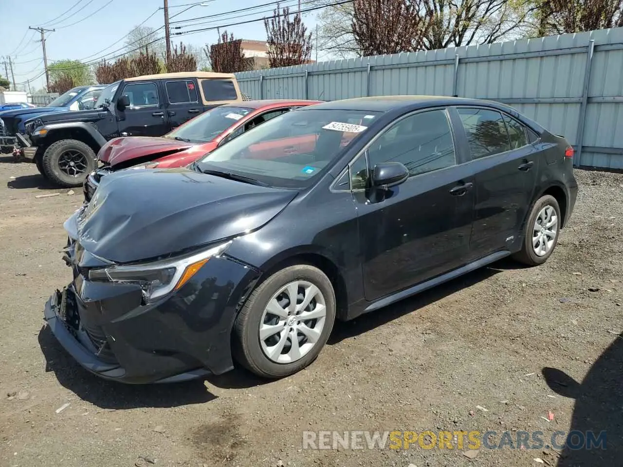 1 Photograph of a damaged car JTDBDMHE6PJ000917 TOYOTA COROLLA 2023
