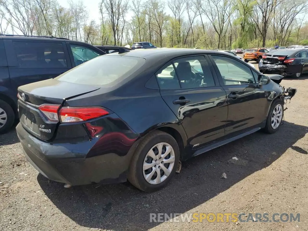 3 Photograph of a damaged car JTDBDMHE6PJ000917 TOYOTA COROLLA 2023