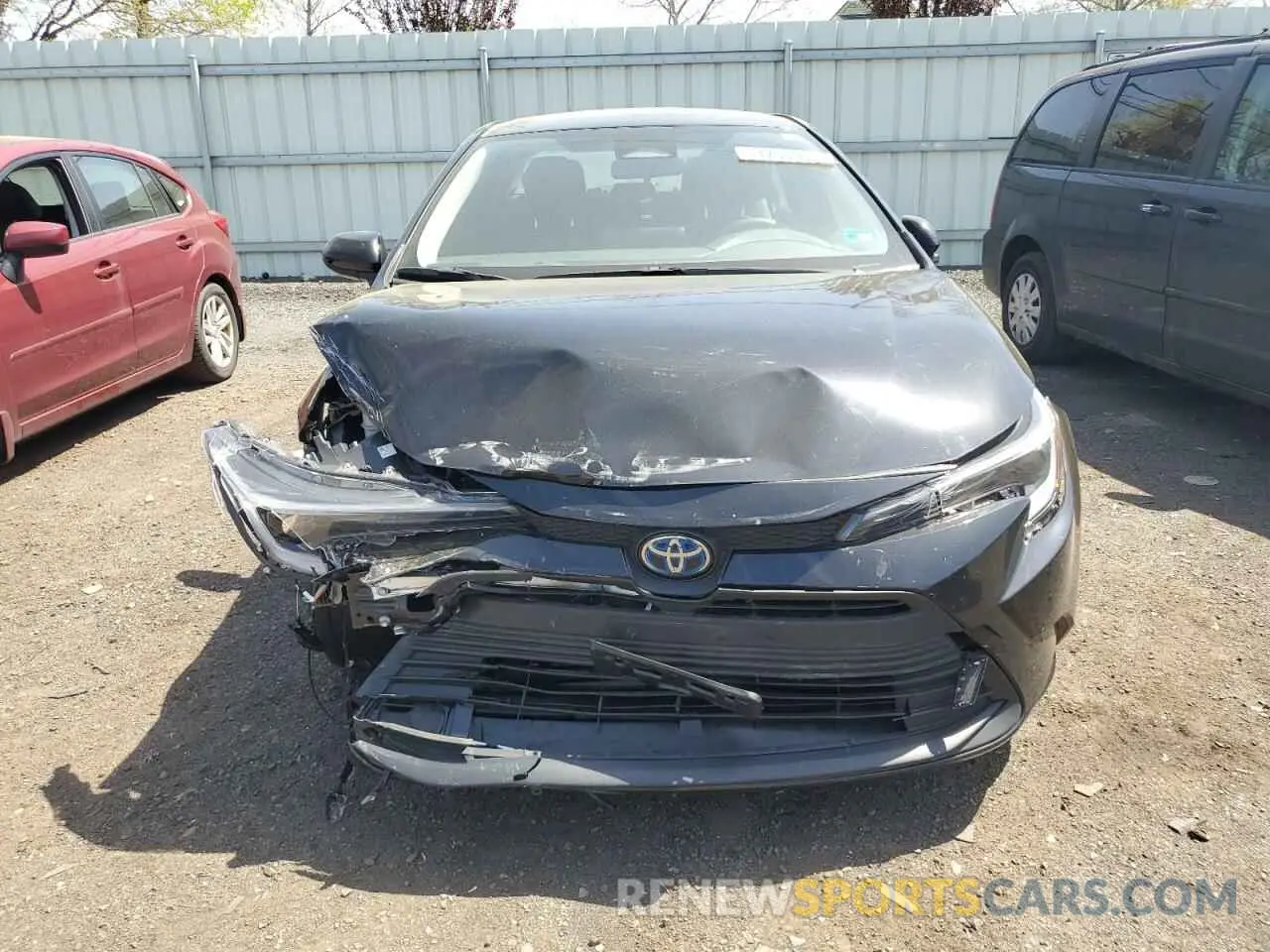5 Photograph of a damaged car JTDBDMHE6PJ000917 TOYOTA COROLLA 2023