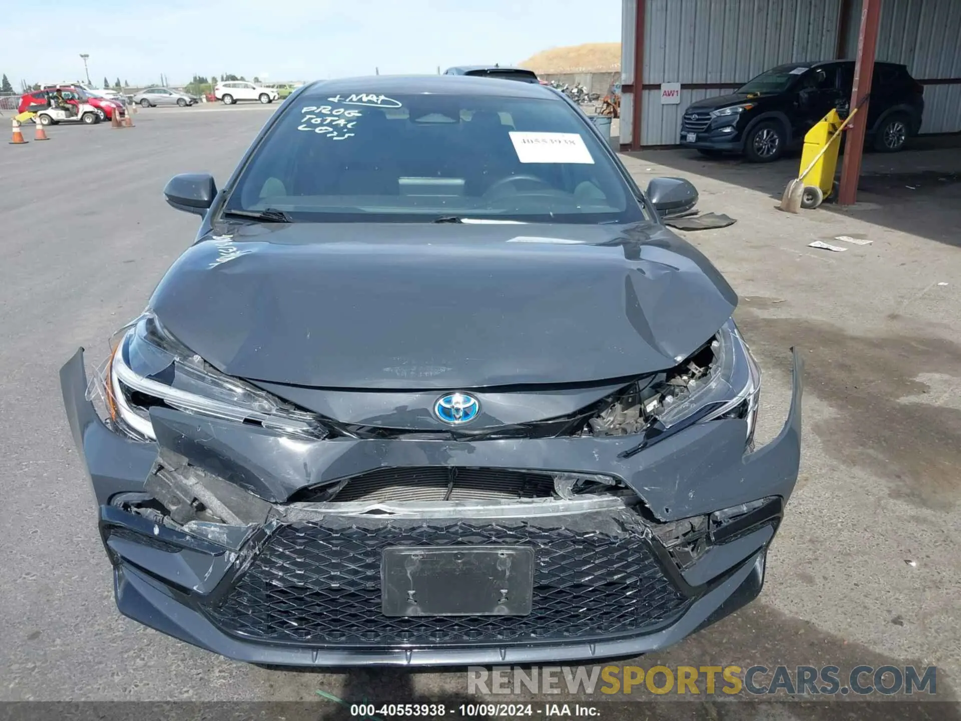 12 Photograph of a damaged car JTDBDMHE8P3003726 TOYOTA COROLLA 2023
