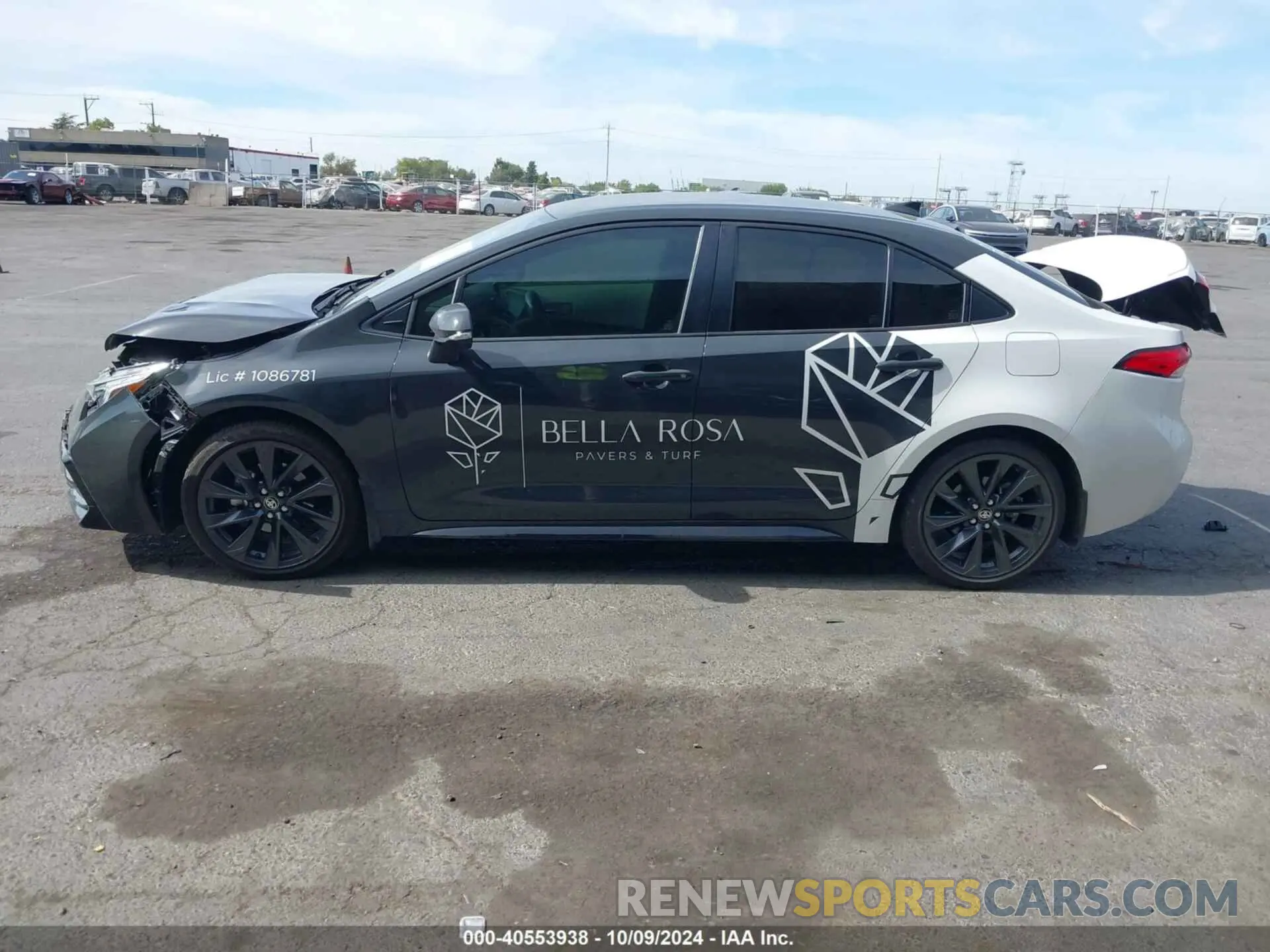 14 Photograph of a damaged car JTDBDMHE8P3003726 TOYOTA COROLLA 2023