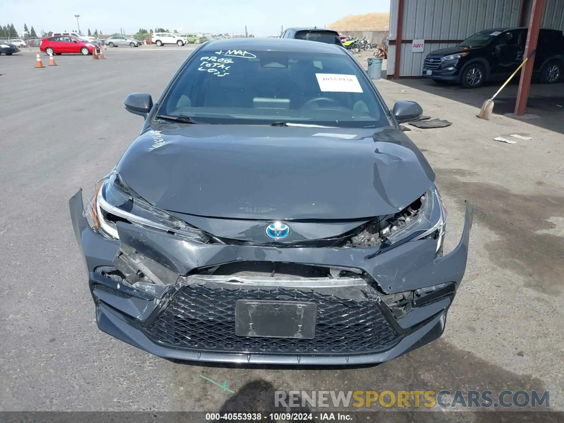 6 Photograph of a damaged car JTDBDMHE8P3003726 TOYOTA COROLLA 2023